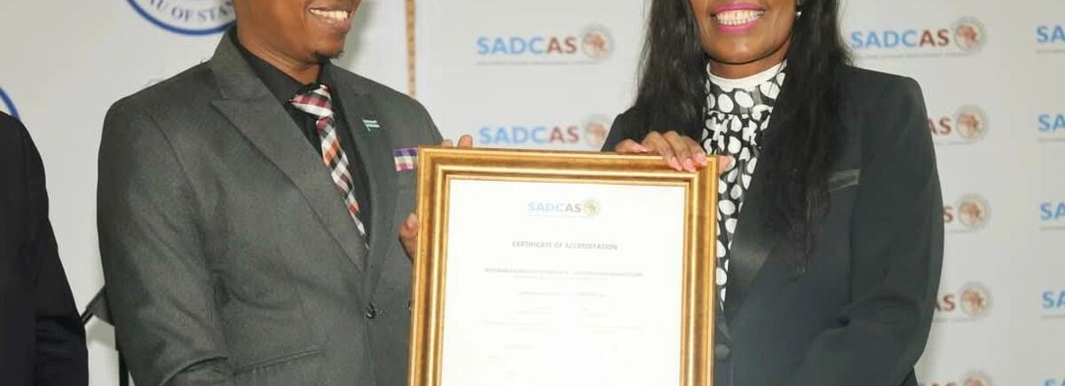 SADCAS Grants Accreditation to Botswana Bureau of Standards (BOBS) – Certification Services Unit